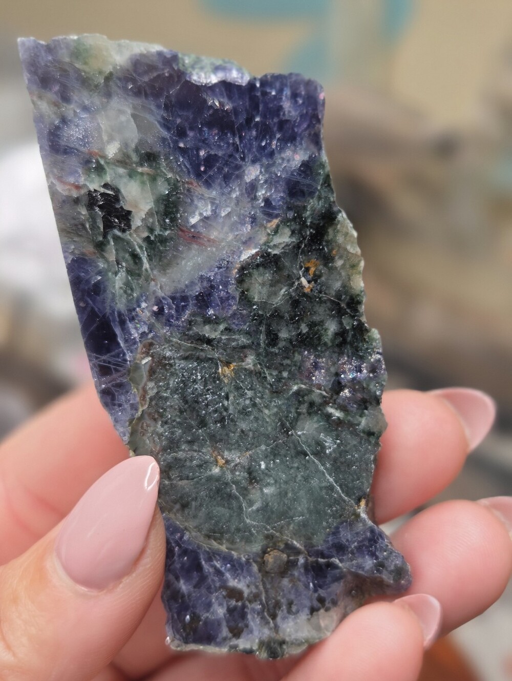 Iolite Slab ( Mental Clarity)